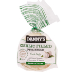 Danny's Original Garlic Pita Bread 4ea