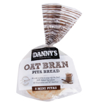 Danny's Mini Oatbran Pita Bread 8ea
