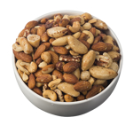 Bulk Foods Roasted Unsalted Supreme Mixed Nuts 1kg