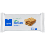 Value Malt Biscuits 250g