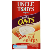 Uncle Tobys Flemings Rolled Oats Breakfast Cereal 0.575kg