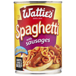 Wattie's Spaghetti With Sausages 420g