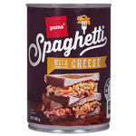 Pams Spaghetti With Cheese 425g