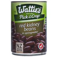 Wattie's Red Kidney Beans In Spring Water 400g