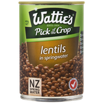 Wattie's Lentils In Spring Water 400g
