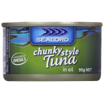 Sealord Chunky Style Tuna In Oil 95g