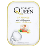Adriatic Queen Sardines With Hot Peppers 105g