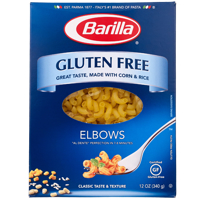 Barilla Gluten Free Elbow Pasta 340g