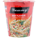 Yummy Beef Instant Noodle Cup 60g
