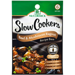 McCormick Slow Cookers Beef & Mushroom Ragout 40g