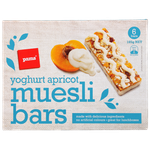 Pams Yoghurt Apricot Muesli Bars 6 Bars 6pk
