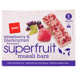 Pams Superfruit Muesli Bars Strawberry & Blackcurrant 6 6pk