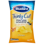 Bluebird Thinly Cut Chicken Potato Chips 140g