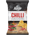 Kettle Chip Company Chilli With Jalapeno & Red Chillies Potato Chips 150g