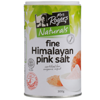 Mrs Rogers Naturals Fine Organic Himalayan Pink Salt 300g