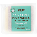 Veesey Dairy Free Mozzarella Cheese Alternative Block 200g