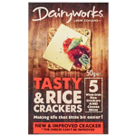 Dairyworks Tasty Cheese & Crackers 50g