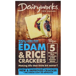 Dairyworks Edam Cheese & Crackers 50g