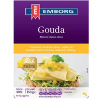 Emborg Gouda Cheese Slices 150g