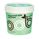 Oob Organic Peppermint Chip Ice Cream 470ml