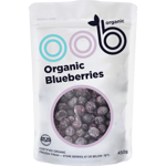 Oob Organic Frozen Fresh Organic Blueberries 450g
