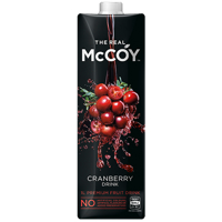 McCoy Cranberry Fruit Juice 1l