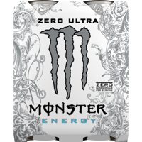 Monster Ultra Zero Drink 4pk
