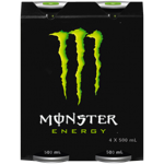 Monster Energy Drink 2000ml (500ml x 4pk)