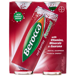 Berocca Forward Red Berries Energy Drink 4pk