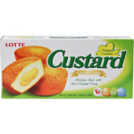 Lotte Custard Cream Cakes 144g