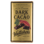 Whittakers Dark Cacao 62% Cocoa Dark 250g