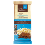 Sweet William Dairy Free Chocolate With Rice Crackle 100g
