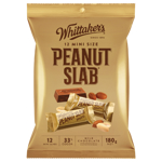 Whittaker's Whittakers Mini Size Peanut Slab  180g (15 x 12pk)
