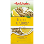 Healtheries Tea Lemon & Ginger 20ea