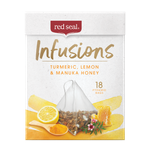 Red Seal Infusions Turmeric Lemon & Manuka Honey Tea Bags 18ea