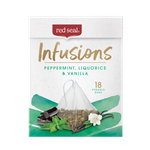 Red Seal Infusions Peppermint Licorice & Vanilla Tea Bags 18ea