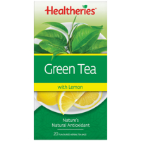 Healtheries Tea Green With Lemon 20pk