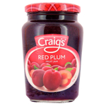 Craig's Craigs Red Plum Fruit Jam 375g