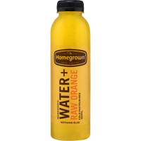Homegrown Water + Raw Orange Juice 485ml