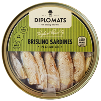 Diplomats Brisling Sardines In Olive Oil 160g