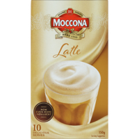 Moccona Latte Sachets 10pk
