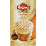Moccona Caramel Latte Sachets 10pk