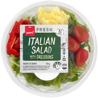 Pams Italian Salad With Dressing 120g