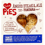 I Love Pies Angus Steak & Ale Pie 210g