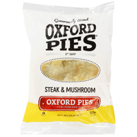 Oxford Pies Steak & Mushroom Pie 1ea