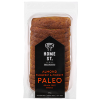 Home St. Almond Turmeric & Cricket Paleo Grain Free Bread 470g