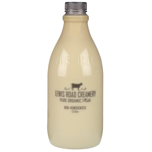 Lewis Road Creamery Organic Non Homogenised Milk 1.5l