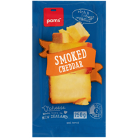 Pams Smoked Cheddar Cheese 250g