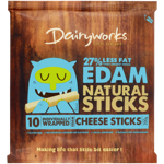 Dairyworks Edam Natural Sticks 200g