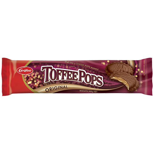 Griffin's Toffee Pops Original Chocolate 200g